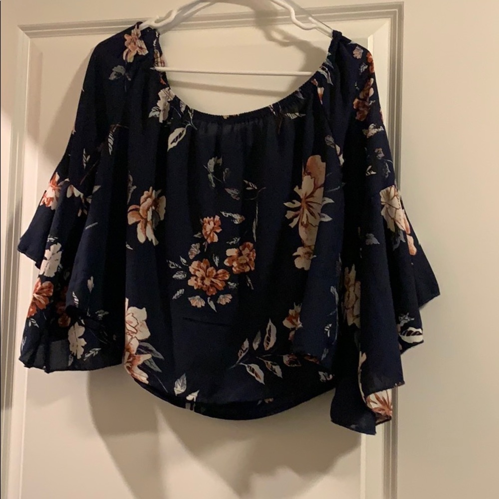 Off the shoulder blouse